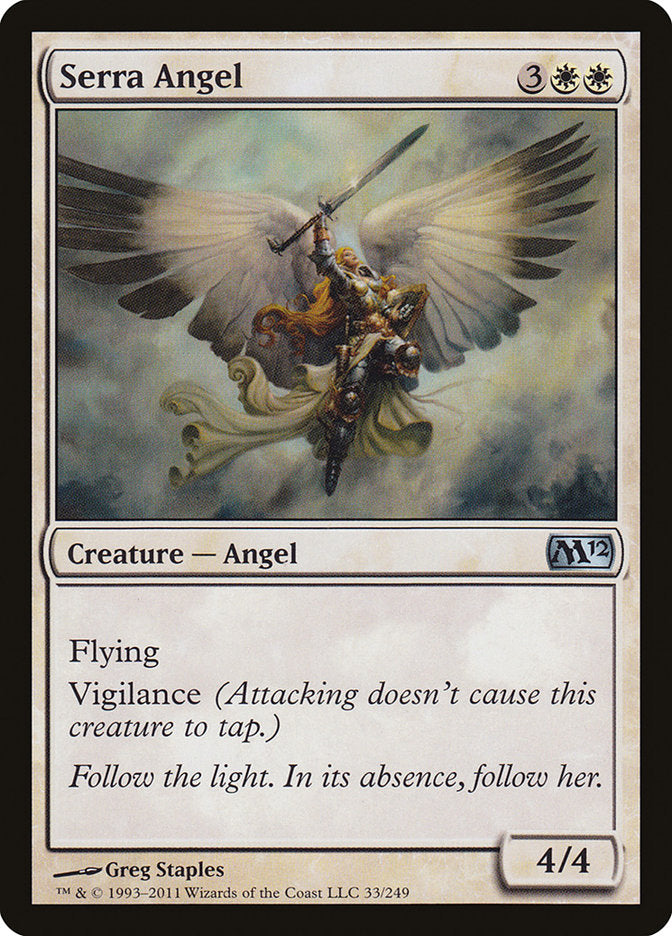 Serra Angel [Magic 2012] | The CG Realm