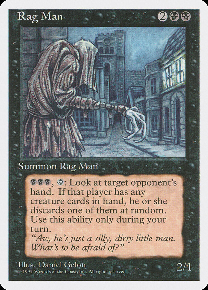 Rag Man [Fourth Edition] | The CG Realm