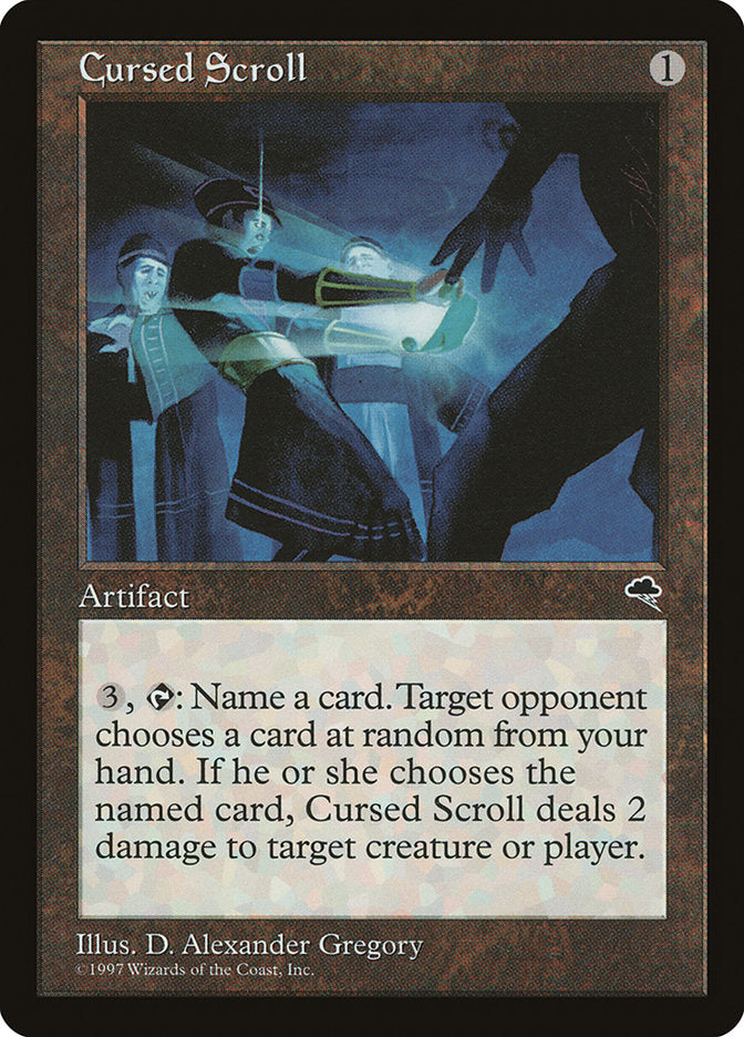 Cursed Scroll [Tempest] | The CG Realm