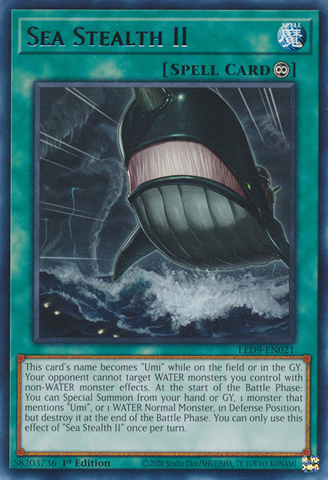 Sea Stealth II [LED9-EN021] Rare | The CG Realm