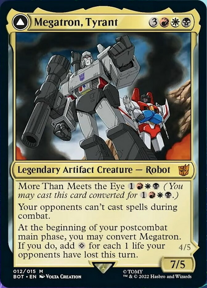 Megatron, Tyrant // Megatron, Destructive Force [Transformers] | The CG Realm