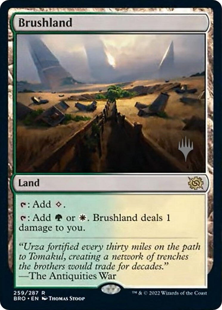 Brushland (Promo Pack) [The Brothers' War Promos] | The CG Realm