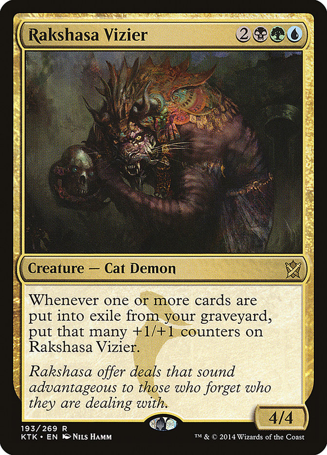 Rakshasa Vizier [Khans of Tarkir] | The CG Realm