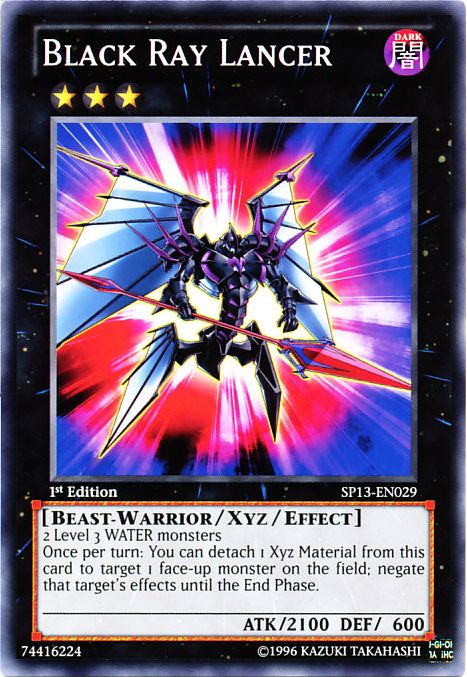 Black Ray Lancer [SP13-EN029] Common | The CG Realm