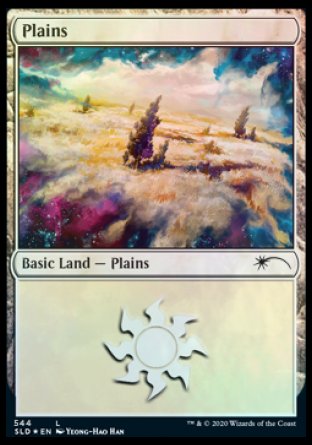 Plains (Enchanted) (544) [Secret Lair Drop Promos] | The CG Realm