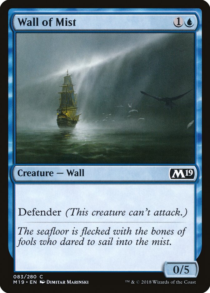 Wall of Mist [Core Set 2019] | The CG Realm