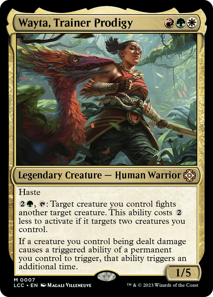 Wayta, Trainer Prodigy [The Lost Caverns of Ixalan Commander] | The CG Realm