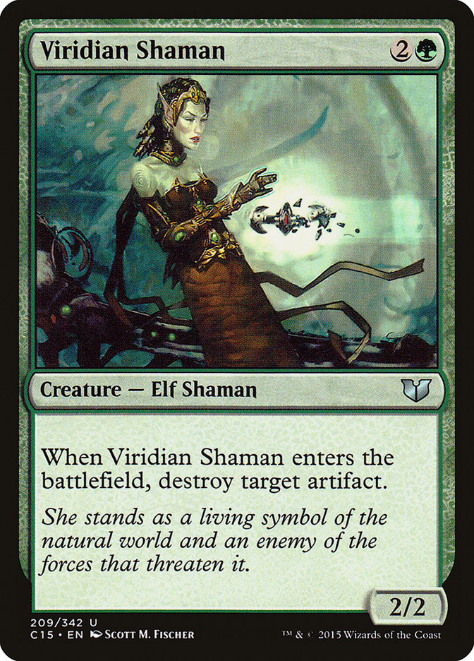 Viridian Shaman [Commander 2015] | The CG Realm