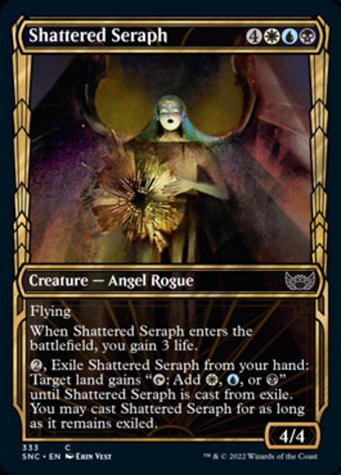 Shattered Seraph (Showcase Golden Age) [Streets of New Capenna] | The CG Realm