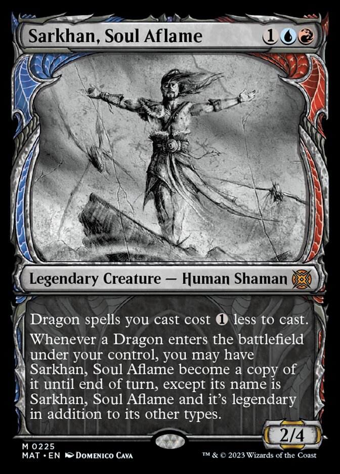 Sarkhan, Soul Aflame (Showcase Halo Foil) [March of the Machine: The Aftermath] | The CG Realm