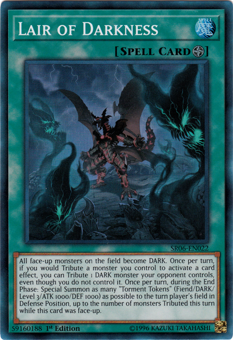 Lair of Darkness [SR06-EN022] Super Rare | The CG Realm