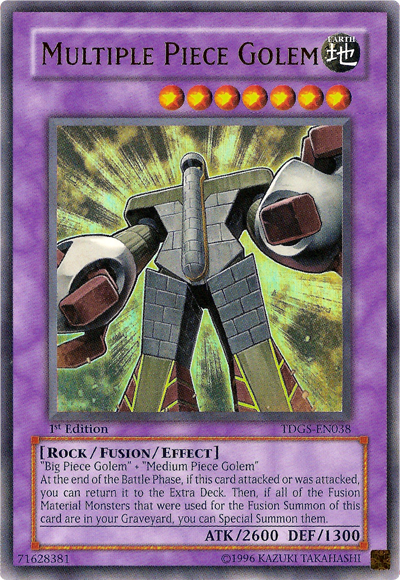 Multiple Piece Golem [TDGS-EN038] Ultra Rare | The CG Realm