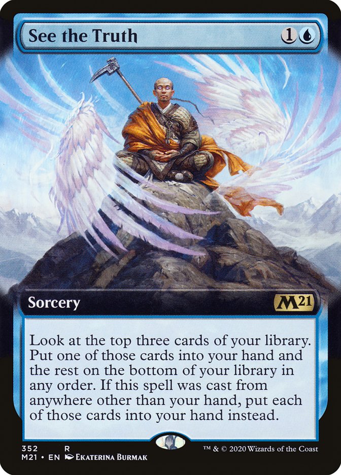 See the Truth (Extended Art) [Core Set 2021] | The CG Realm