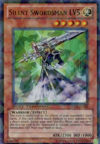 Silent Swordsman LV5 [DT05-EN056] Super Rare | The CG Realm