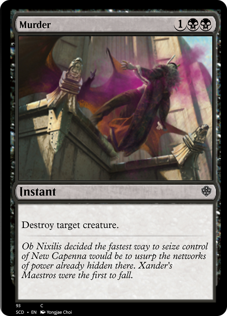 Murder [Starter Commander Decks] | The CG Realm