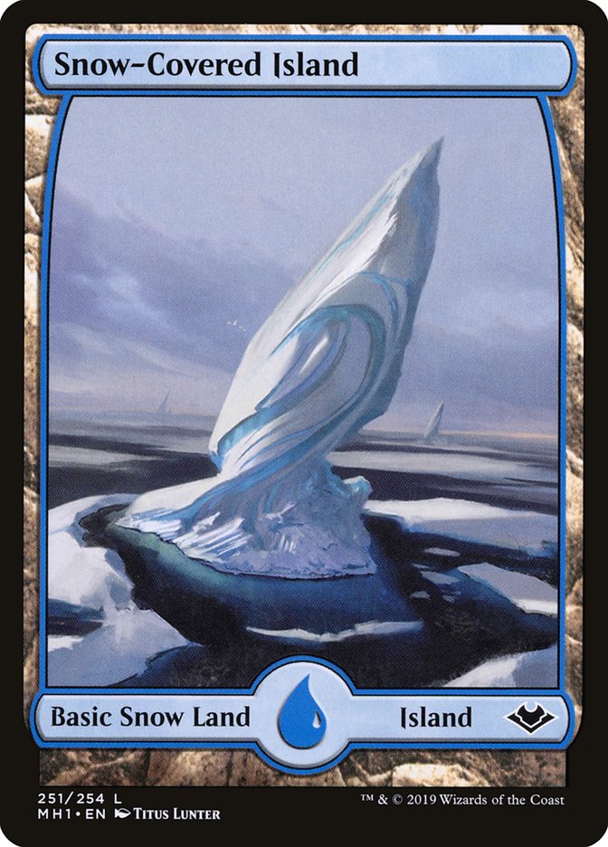 Snow-Covered Island [Modern Horizons] | The CG Realm