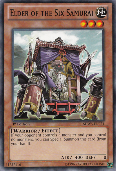 Elder of the Six Samurai [SDWA-EN021] Common | The CG Realm