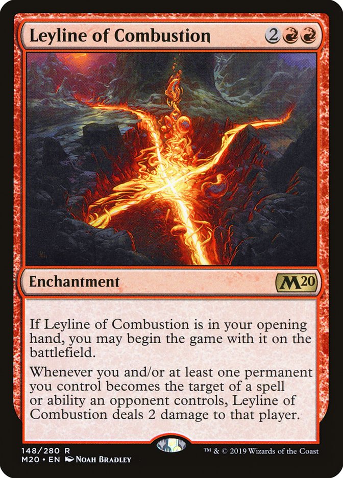 Leyline of Combustion [Core Set 2020] | The CG Realm