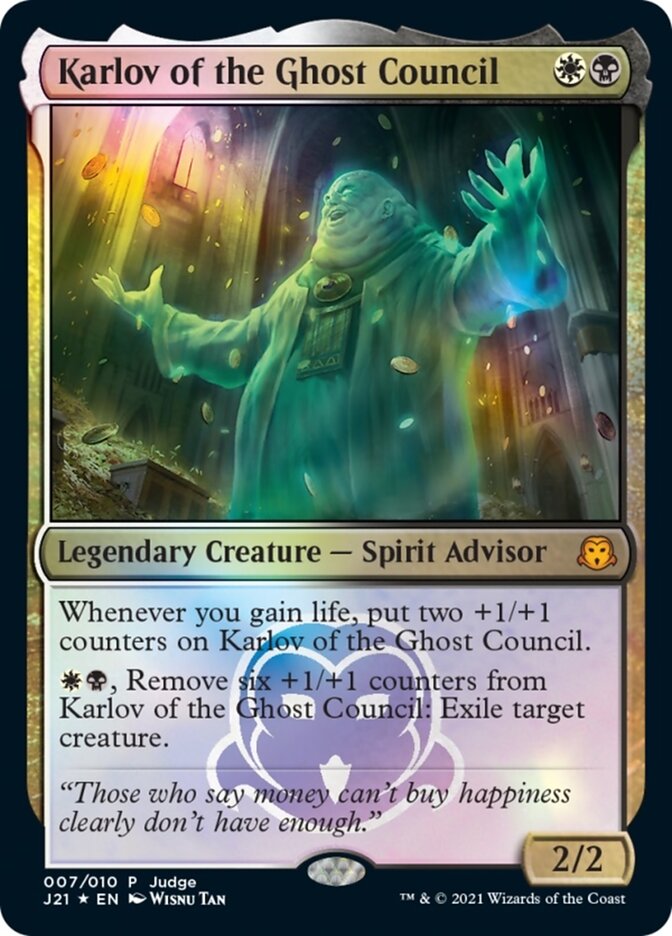 Karlov of the Ghost Council [Judge Gift Cards 2021] | The CG Realm