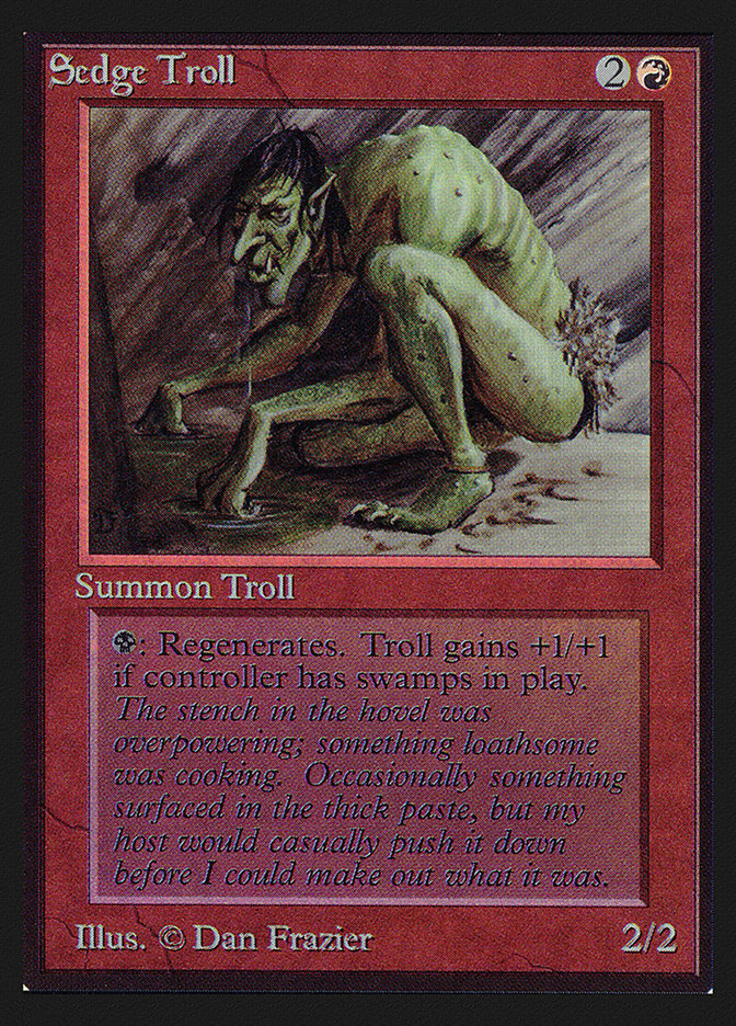 Sedge Troll [Collectors' Edition] | The CG Realm