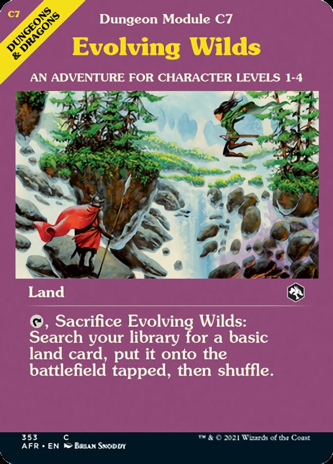 Evolving Wilds (Dungeon Module) [Dungeons & Dragons: Adventures in the Forgotten Realms] | The CG Realm