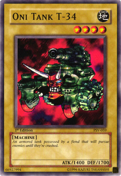Oni Tank T-34 [PSV-059] Common | The CG Realm