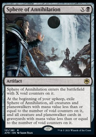 Sphere of Annihilation (Promo Pack) [Dungeons & Dragons: Adventures in the Forgotten Realms Promos] | The CG Realm