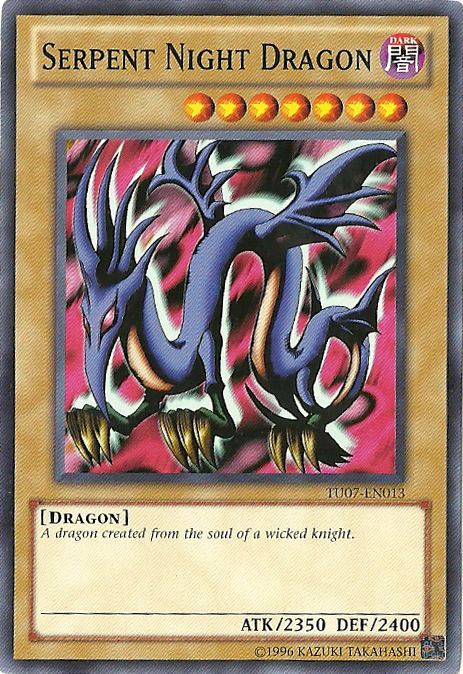 Serpent Night Dragon [TU07-EN013] Common | The CG Realm