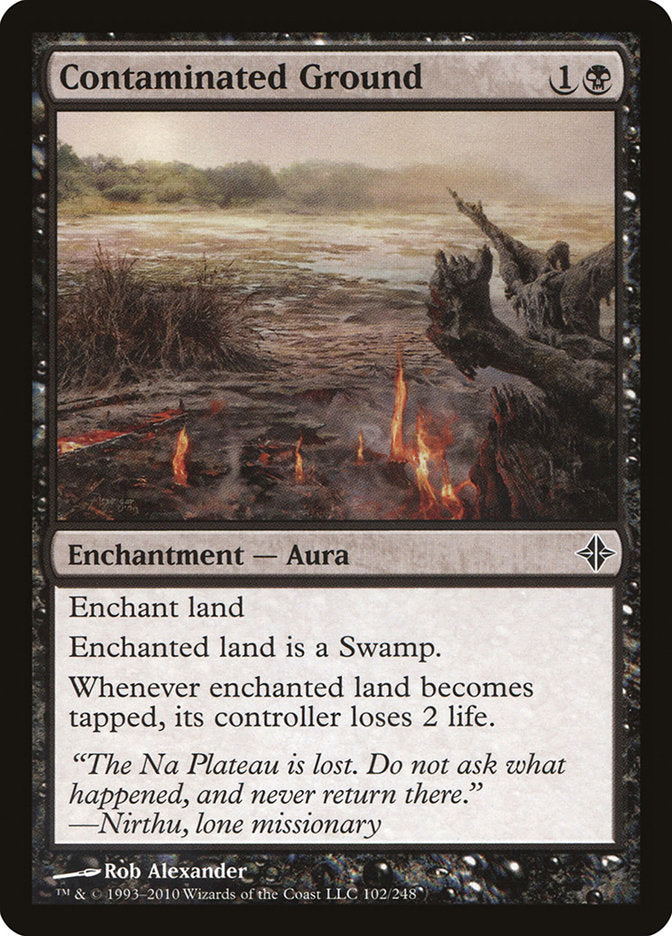Contaminated Ground [Rise of the Eldrazi] | The CG Realm