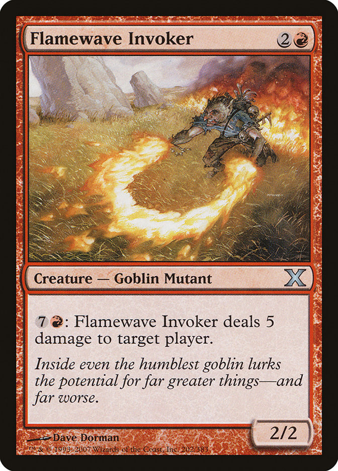 Flamewave Invoker [Tenth Edition] | The CG Realm