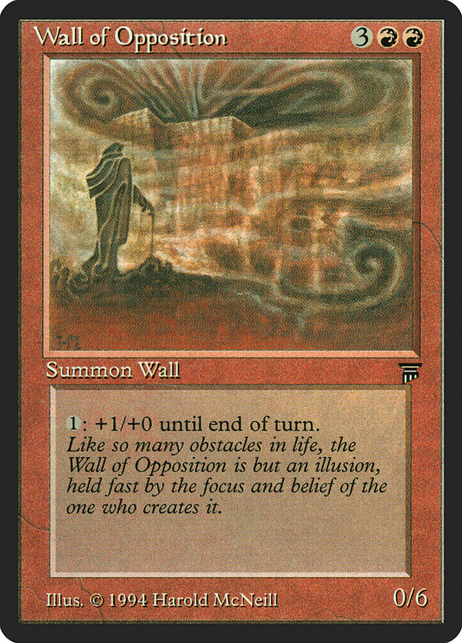 Wall of Opposition [Legends] | The CG Realm