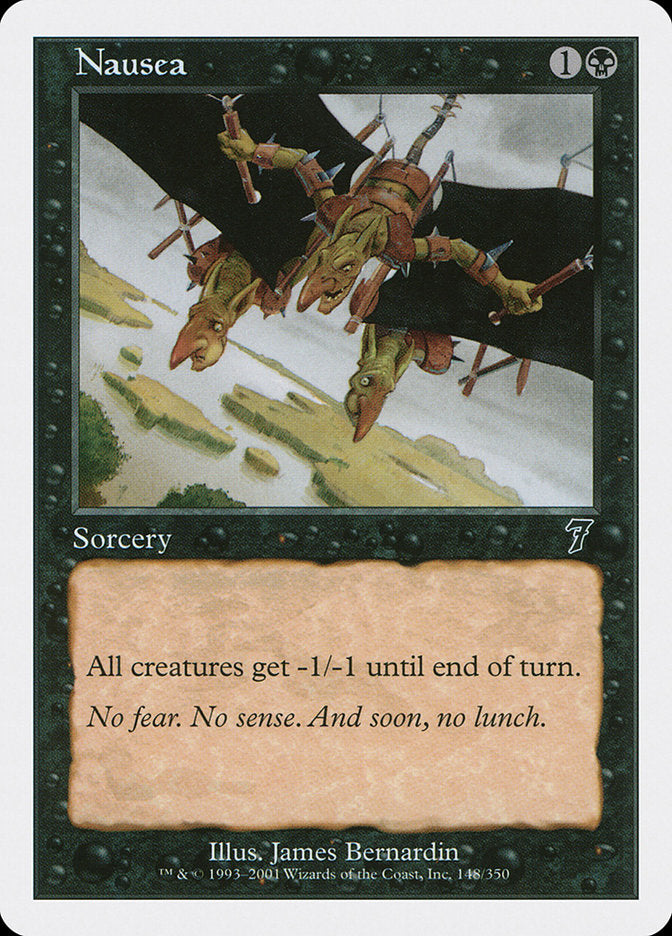 Nausea [Seventh Edition] | The CG Realm