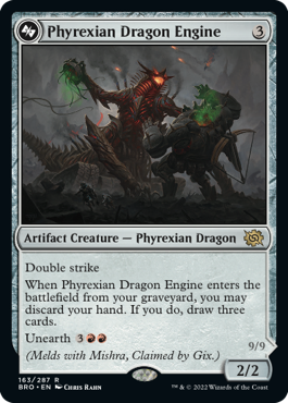 Phyrexian Dragon Engine [The Brothers' War] | The CG Realm