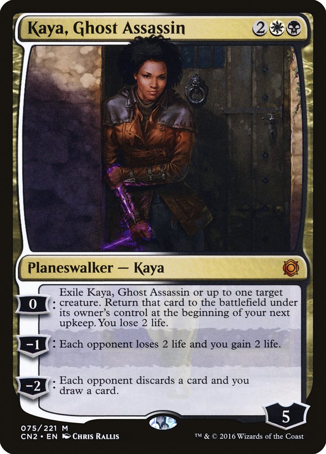 Kaya, Ghost Assassin (075/221) [Conspiracy: Take the Crown] | The CG Realm