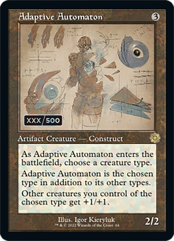 Adaptive Automaton (Retro Schematic) (Serialized) [The Brothers' War Retro Artifacts] | The CG Realm
