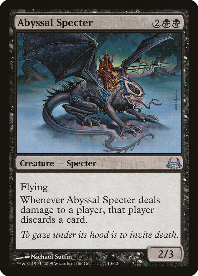 Abyssal Specter [Duel Decks: Divine vs. Demonic] | The CG Realm