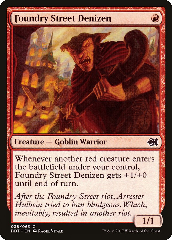 Foundry Street Denizen [Duel Decks: Merfolk vs. Goblins] | The CG Realm