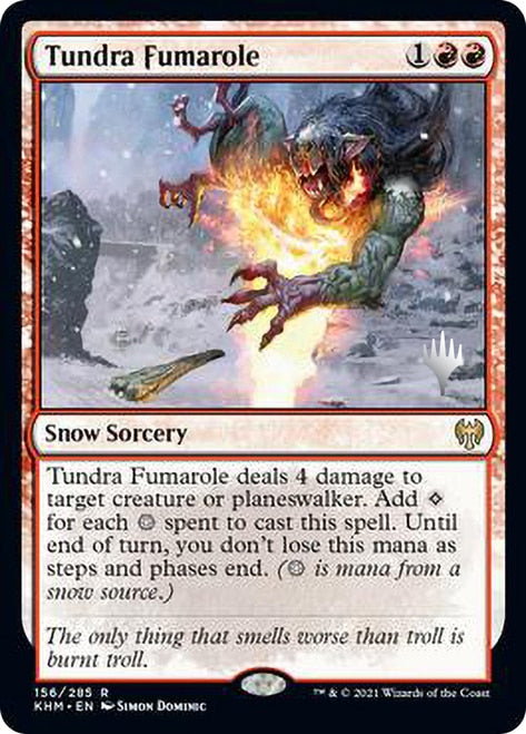 Tundra Fumarole (Promo Pack) [Kaldheim Promos] | The CG Realm