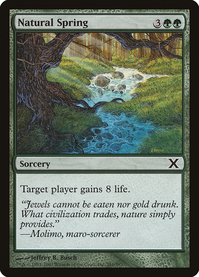 Natural Spring [Tenth Edition] | The CG Realm