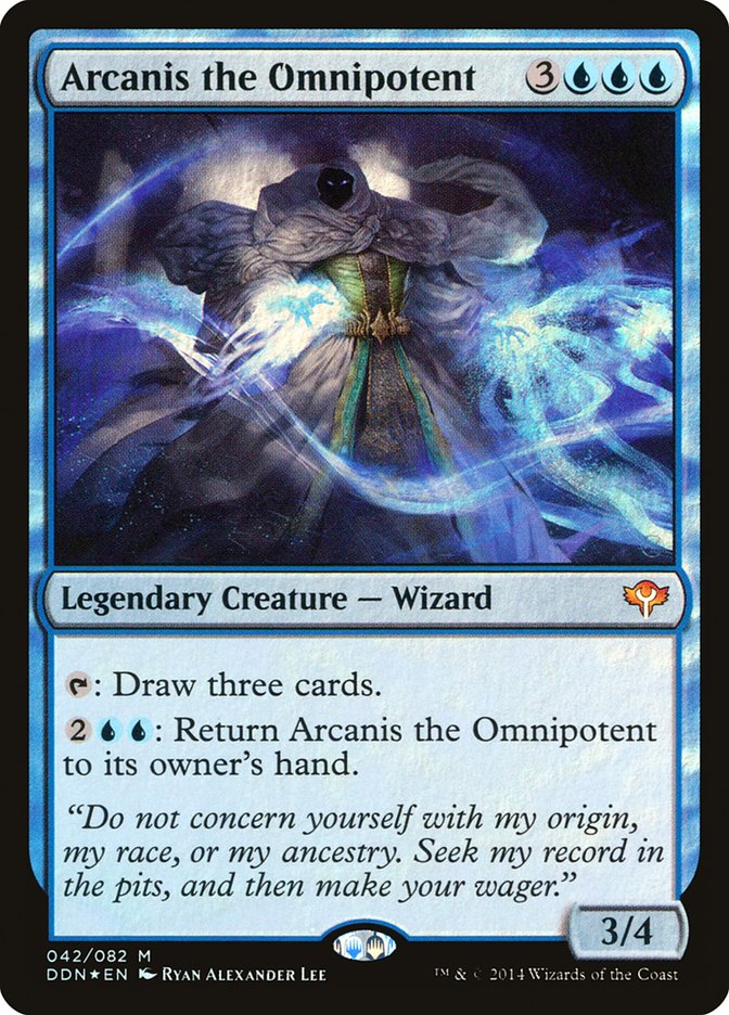 Arcanis the Omnipotent [Duel Decks: Speed vs. Cunning] | The CG Realm