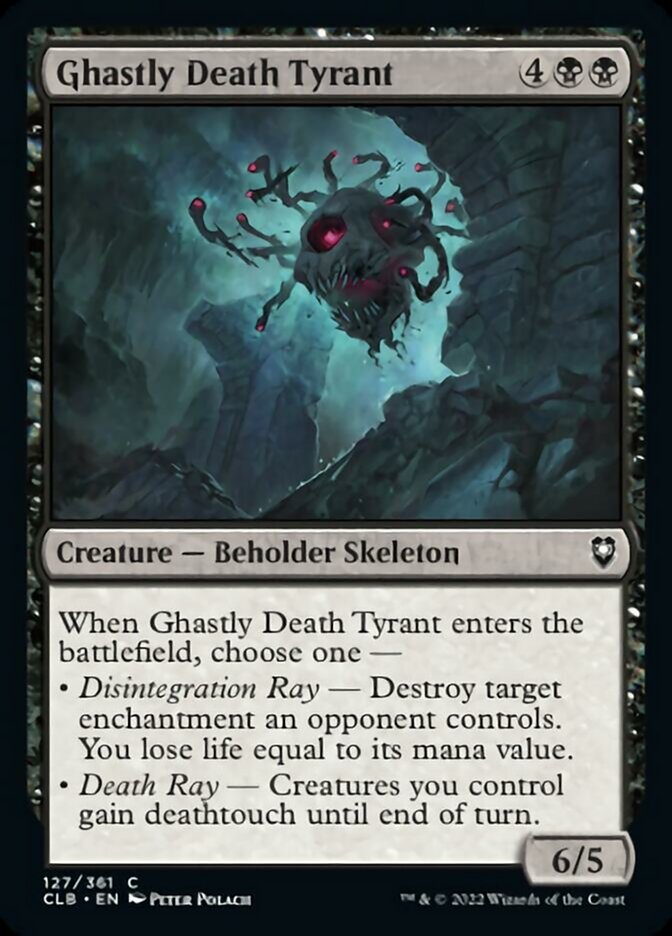 Ghastly Death Tyrant [Commander Legends: Battle for Baldur's Gate] | The CG Realm