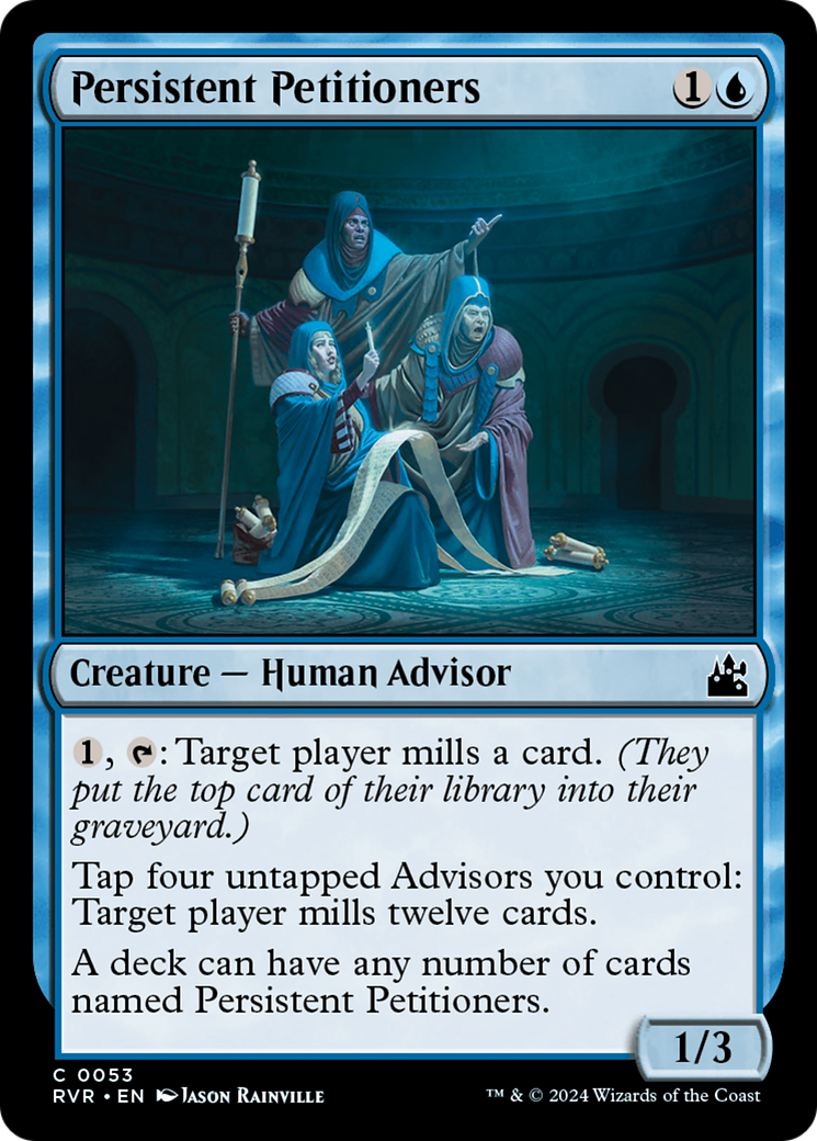 Persistent Petitioners [Ravnica Remastered] | The CG Realm