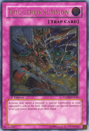 Triggered Summon [FOTB-EN046] Ultimate Rare | The CG Realm
