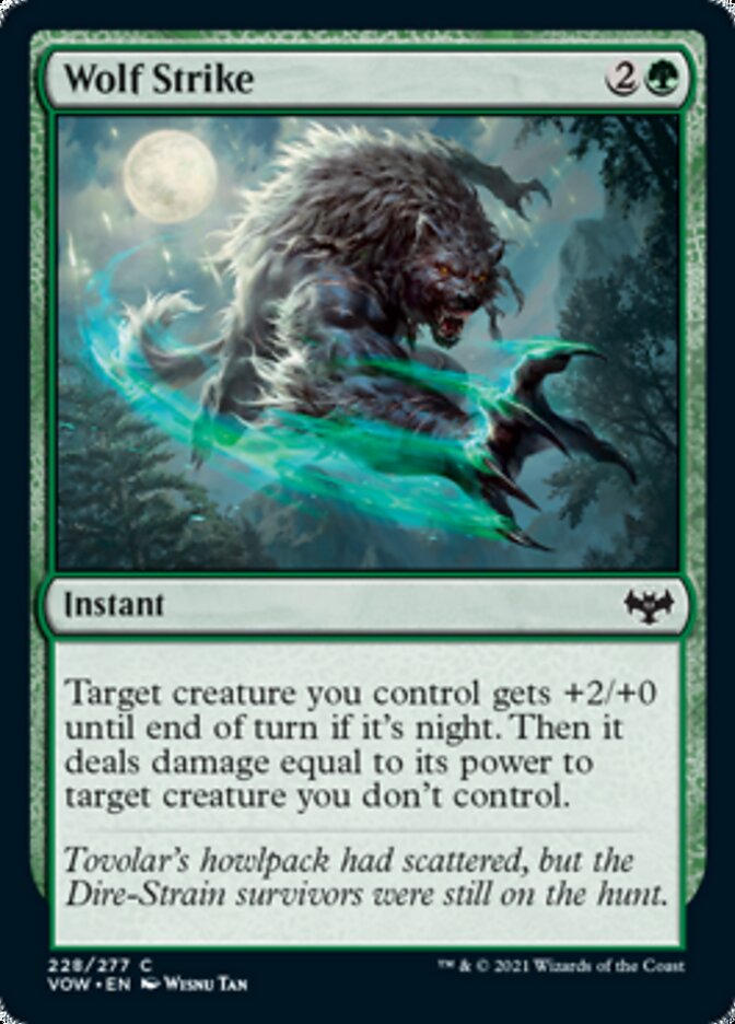 Wolf Strike [Innistrad: Crimson Vow] | The CG Realm