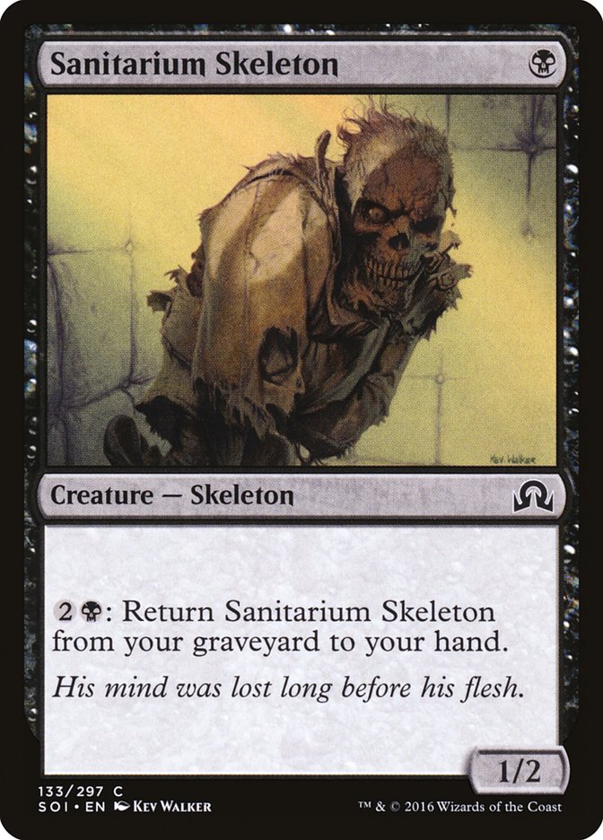 Sanitarium Skeleton [Shadows over Innistrad] | The CG Realm