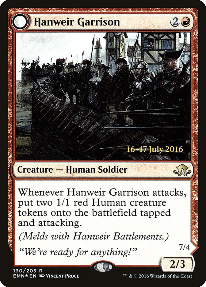 Hanweir Garrison [Eldritch Moon Prerelease Promos] | The CG Realm