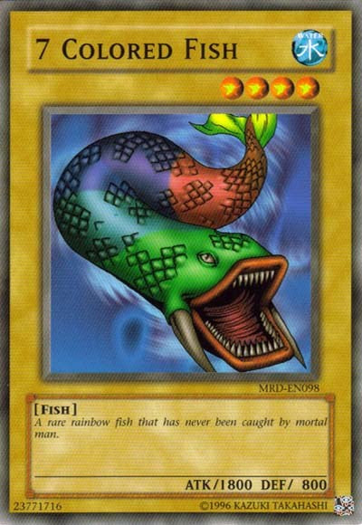 7 Colored Fish [MRD-EN098] Common | The CG Realm