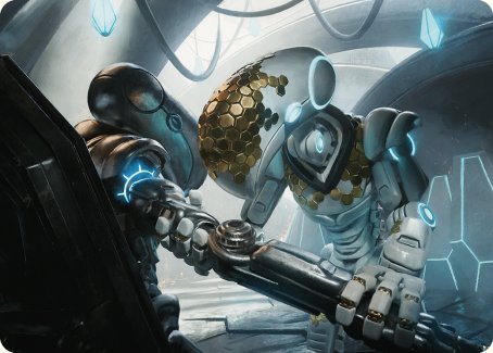 Myr Kinsmith Art Card [Phyrexia: All Will Be One Art Series] | The CG Realm