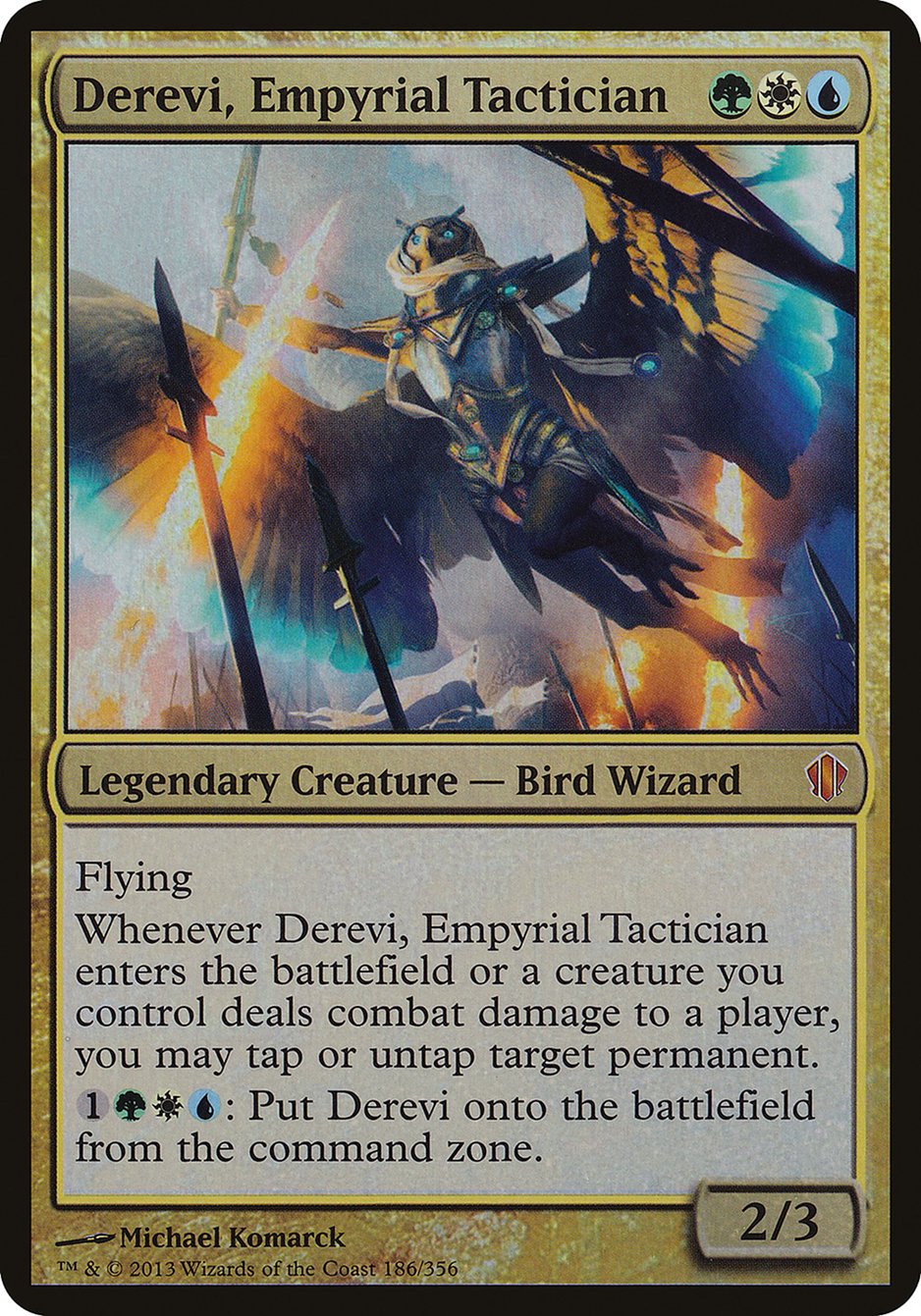 Derevi, Empyrial Tactician (Oversized) [Commander 2013 Oversized] | The CG Realm