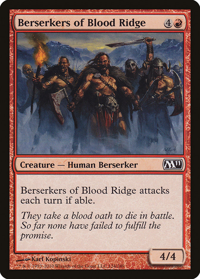 Berserkers of Blood Ridge [Magic 2011] | The CG Realm
